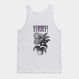 metallic Flytrap design Tank Top